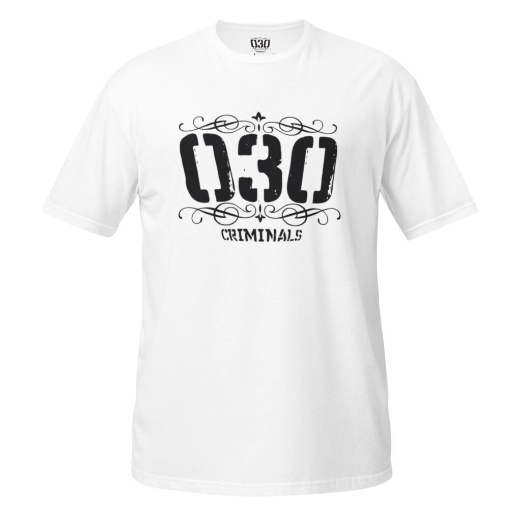 030 Criminals "Classic" black Tee